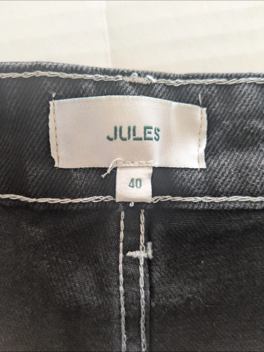 Jules Black Cargo Shorts for Women- Size 40 (NWOT)